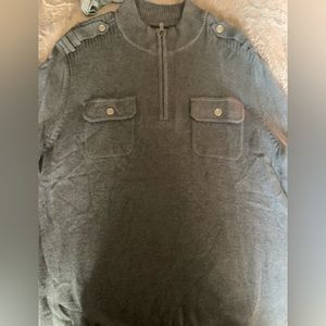 Quarter zip sweater, never worn